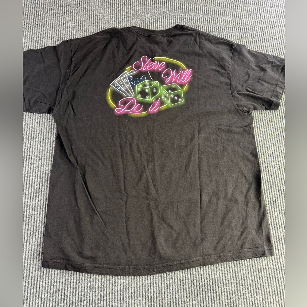 Rare Full Send by Nelk Boys Steve Will Do It Casino Shirt Size XL
